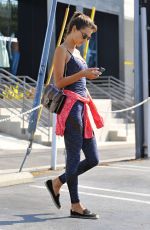 ALESSANDRA AMBROSIO at Brentwood Country Mart 08/23/2016