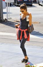 ALESSANDRA AMBROSIO at Brentwood Country Mart 08/23/2016
