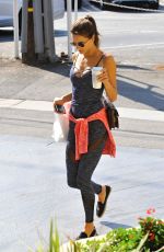 ALESSANDRA AMBROSIO at Brentwood Country Mart 08/23/2016