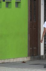 ALESSANDRA AMBROSIO in Cut Off Out in Rio De Janeiro 08/05/2016