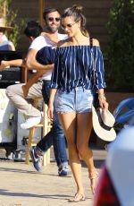 ALESSANDRA AMBROSIO Leaves Soho House in Malibu 08/28/2016