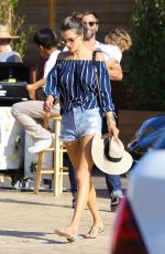 ALESSANDRA AMBROSIO Leaves Soho House in Malibu 08/28/2016