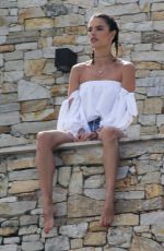 ALESSANDRA AMBROSIO on the Set of a Photoshoot in Rio De Janeiro 08/09/2016
