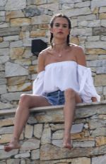 ALESSANDRA AMBROSIO on the Set of a Photoshoot in Rio De Janeiro 08/09/2016