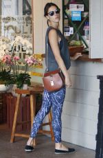 ALESSANDRA AMBROSIO Out in Brentwood 08/25/2016