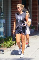 ALEX CURRAN at a Nail Salon in Beverly Hills 08/03/2016