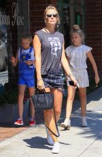 ALEX CURRAN at a Nail Salon in Beverly Hills 08/03/2016