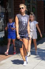 ALEX CURRAN at a Nail Salon in Beverly Hills 08/03/2016