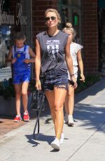 ALEX CURRAN at a Nail Salon in Beverly Hills 08/03/2016