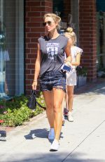 ALEX CURRAN at a Nail Salon in Beverly Hills 08/03/2016