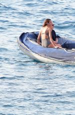 ALEXA CHUNG and PIXIE GELDOF at a Boat in Mallorca 08/14/2016
