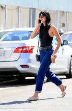 ALI LOHAN in Jeans Out in Beverly Hills 08/18/2016