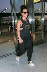 ALICIA KEYS at JFK Airport in New York 08/29/2016