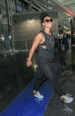 ALICIA KEYS at JFK Airport in New York 08/29/2016