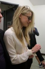 AMBER HEARD Arrives at Court in Century City for Divorce Proceedings to Johnny Depp 08/06/2016