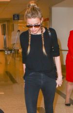 AMBER HEARD at LAX Airport in Los Angeles 08/12/2016