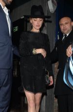 AMBER HEARD Leaves Box Nightclub in London 08/02/2016