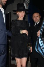 AMBER HEARD Leaves Box Nightclub in London 08/02/2016