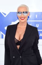 AMBER ROSE at 2016 MTV Video Music Awards in New York 08/28/2016