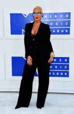 AMBER ROSE at 2016 MTV Video Music Awards in New York 08/28/2016