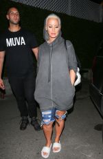 AMBER ROSE Leaves Casa Vega in Sherman Oaks 08/23/2016