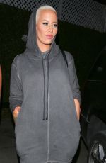 AMBER ROSE Leaves Casa Vega in Sherman Oaks 08/23/2016