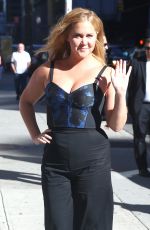 AMY SCHUMER at Late Show in New York 08/22/2016