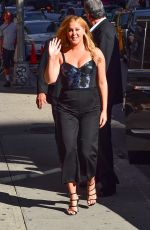 AMY SCHUMER at Late Show in New York 08/22/2016