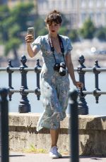 ANA DE ARMAS Out in Budapest 08/07/2016