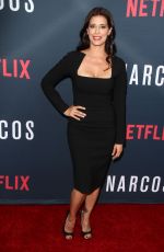 ANGIE CEPEDA at ‘Narcos’ Season 2 Premiere in Hollywood 08/24/2016