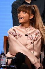 ARIANA GRANDE at NBC/Universal Press Day at 2016 Summer TCA Tour in Beverly Hills 08/02/2016