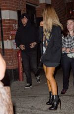 ARIANA GRANDE Night Out in New York, 08/26/2016