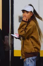 ARIANA GRANDE Out and About in New York 08/27/2016