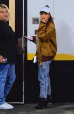 ARIANA GRANDE Out and About in New York 08/27/2016