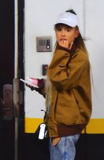 ARIANA GRANDE Out and About in New York 08/27/2016