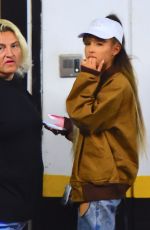 ARIANA GRANDE Out and About in New York 08/27/2016