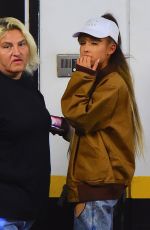 ARIANA GRANDE Out and About in New York 08/27/2016