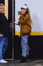 ARIANA GRANDE Out and About in New York 08/27/2016