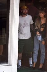 ARIANA GRANDE Out in West Hollywood 08/25/2016