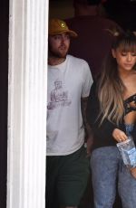 ARIANA GRANDE Out in West Hollywood 08/25/2016