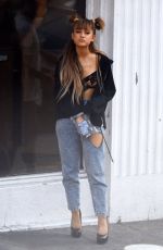 ARIANA GRANDE Out in West Hollywood 08/25/2016
