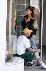 ARIANA GRANDE Out in West Hollywood 08/25/2016