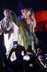 ARIANA GRANDE Performs at Billboard Hot 100 Music Festival 08/20/2016