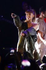 ARIANA GRANDE Performs at Billboard Hot 100 Music Festival 08/20/2016