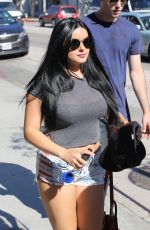 ARIEL WINTER in Cut Off Out in West Hollywood 08/11/2016