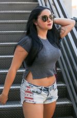 ARIEL WINTER in Cut Off Out in West Hollywood 08/11/2016