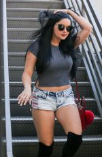 ARIEL WINTER in Cut Off Out in West Hollywood 08/11/2016