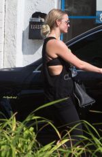 ASHLEE SIMPSON Leaves a Gym in Los Angeles 08/24/2016