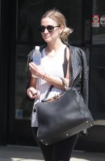 ASHLEE SIMPSON Out and About in Studio City 08/05/2016