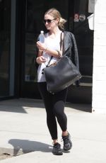 ASHLEE SIMPSON Out and About in Studio City 08/05/2016